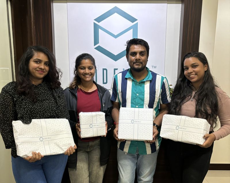 CodeMax team at an industry networking event in Goa