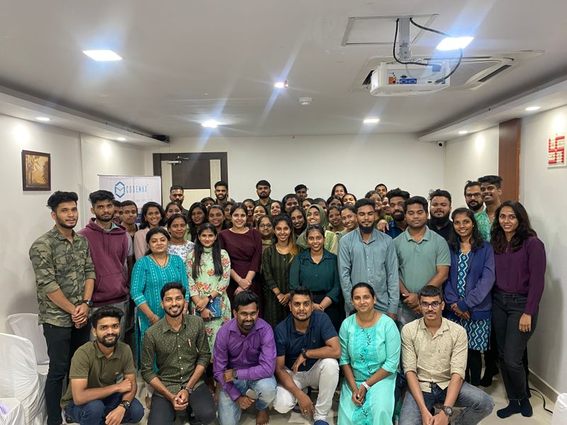 CodeMax team members enjoying company culture activities