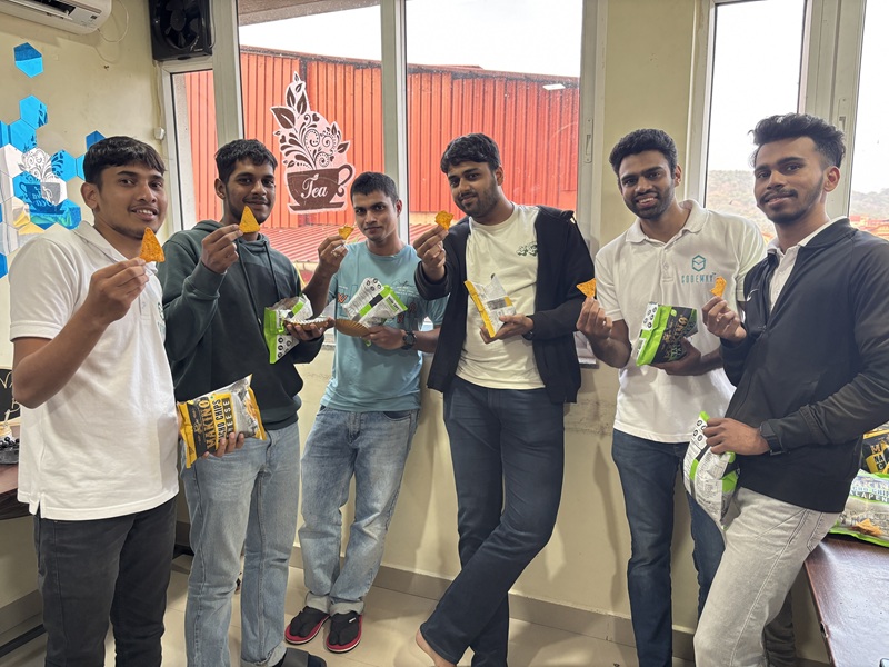 CodeMax team recognizing employee achievement